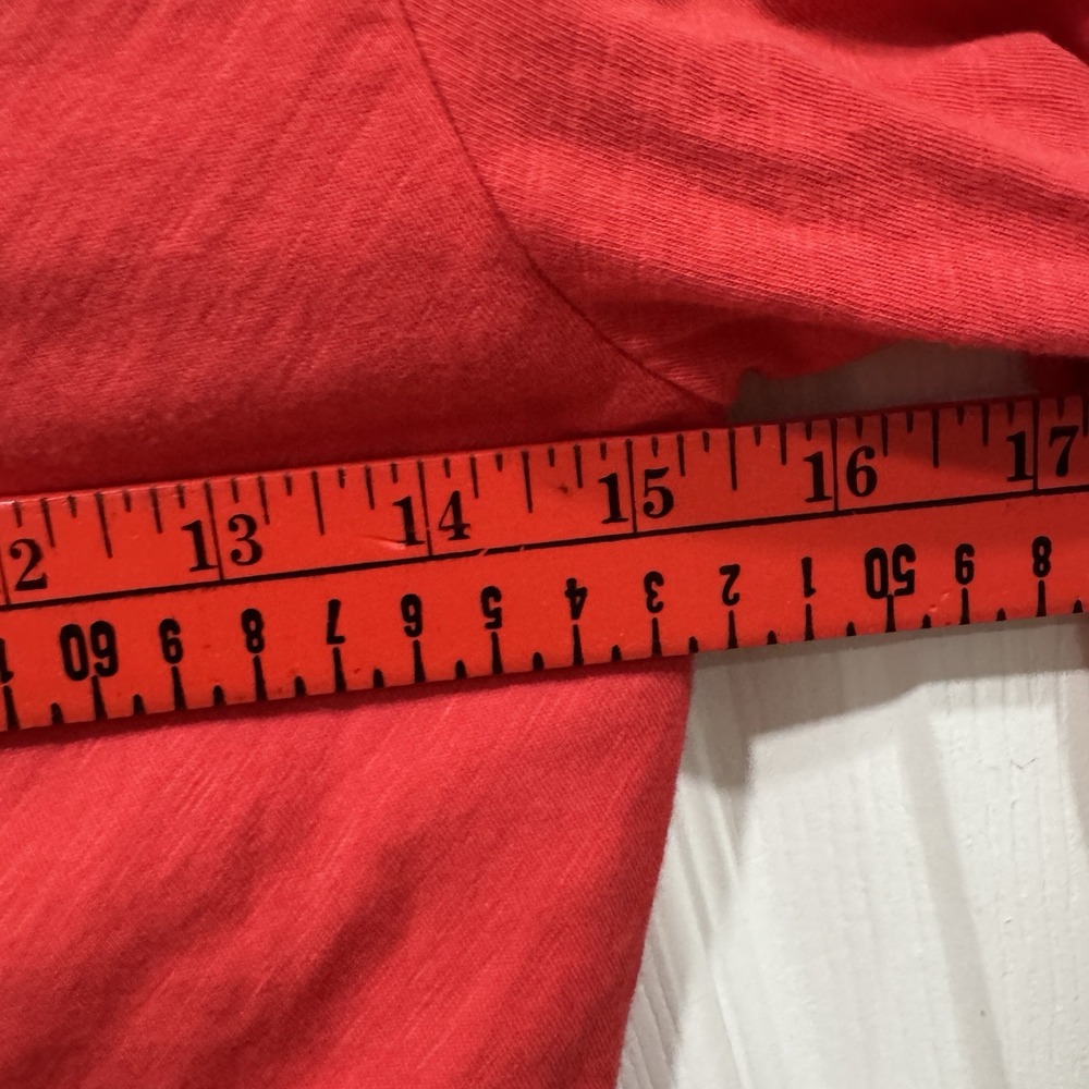 Anthropologie Sundry Women's Size S / 1 Red Ruched Long Sleeve Mini Dress - Picture 7 of 8
